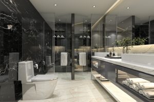 moderne badeværelse