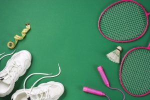 badminton udstyr